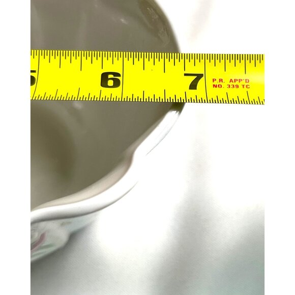 FTD 1992 Floral Ceramic Vase With Embossed Pastel Flowers Design Vintage Retro - Picture 7 of 10